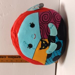 SALLY with Black Cat Halloween 2024 Disney Squishmallow 10" NWT